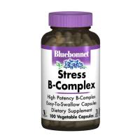 Витамин Bluebonnet Nutrition Стресс В-Комплекс 100, 100 гелевых капсул Фото