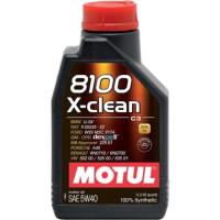 Моторное масло MOTUL 8100 X-clean C3 5w40 1л Фото