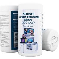 Салфетки Gembird Alcohol screen cleaning wipes, 100 pcs Фото