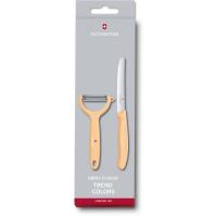 Набір ножів Victorinox SwissClassic Paring Set Tomato and Kiwi Light Oran Фото