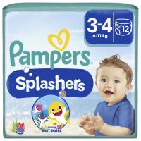 Подгузники Pampers для плавания Splashers Размер 3-4 (6-11 кг) 12 шт Фото