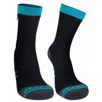 Водонепроникні шкарпетки Dexshell Running Lite M Black/Blue Фото