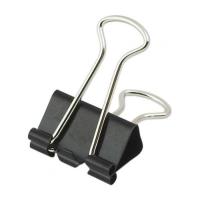 Биндер металлический H-Tone 19 мм, 12 шт, черные Фото