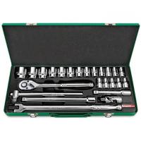 Набор инструментов Toptul головки с трещоткой 1/2" 24ед. (6-гр.) Фото