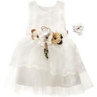 Платье детское Tivido праздничное с украшением Фото