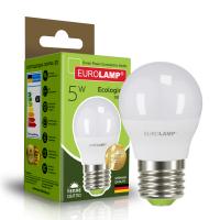 Лампочка Eurolamp LED G45 5W E27 3000K 220V Фото
