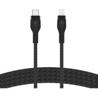 Дата кабель Belkin USB-С to Lightning 1.0m BRAIDED SILICONE black Фото