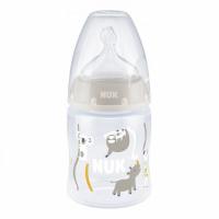 Пляшечка для годування Nuk First Choice Plus Сафарі 150 мл Бежева Фото