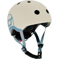 Шлем Scoot&Ride LED 45-51 см XXS/XS Light Grey Фото