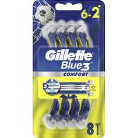 Бритва Gillette Blue 3 Comfort одноразова 8 шт. Фото