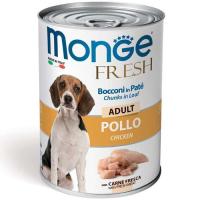 Консервы для собак Monge Dog Fresh курица 400 г Фото