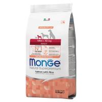 Сухий корм для собак Monge Dog Mini Adult лосось, рис 2.5 кг Фото