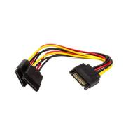 Кабель питания PowerPlant SATA to 2xSATA 0.15m Фото