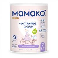 Дитяча суміш MAMAKO 2 Premium на козячому молоці 6-12 міс. 400 г Фото