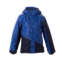 Куртка Huppa ALEX 1 17800130-1 синій з принтом/темно-синій 116 Фото