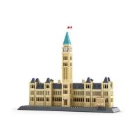 Конструктор Wange Парламентский холм-Здание парламента Канады Фото