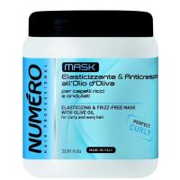Маска для волос Brelil Numero для вьющихся волос с оливковым маслом 1 л Фото
