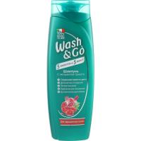 Шампунь Wash&Go з екстрактом граната для фарбованого волосся 400 м Фото
