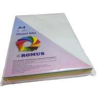 Бумага Romus A4 160 г/м2 125sh, 5colors, Mix Pastel Фото