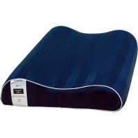 Подушка MirSon ортопедична 6006 Noble stripe Blue sea 58х40х10.5 Фото