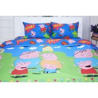 Постельное белье MirSon Бязь Ranforce Elite 17-0507 Peppa 110х140 детский Фото
