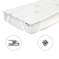 Наматрасник MirSon №1045 Alberto Тенсель (Modal) Aloe Vera 60х120 см Фото