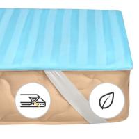 Наматрасник MirSon Valentino с Тенсель (Modal) 325 80x200 см Фото