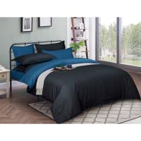 Постельное белье MirSon SatinStripe 30-0021+ 30-0019 Minhvan 175х210 Двусп Фото