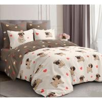 Постельное белье MirSon Бязь 17-0566 Pug-dog Фото
