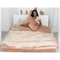 Постільна білизна MirSon Велюр Winter Frost 28-0004 Cream Velvet Євро Фото