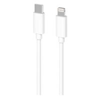 Дата кабель 2E USB-C to Lightning 1.0m Glow white Фото