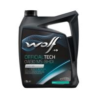Моторное масло Wolf OFFICIALTECH 0W30 MS-BHDI 5л Фото