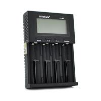 Зарядное устройство для аккумуляторов Liitokala 4 Slots, LED display, 5V Type C, 3.7V/1.2V AA/AAA Фото