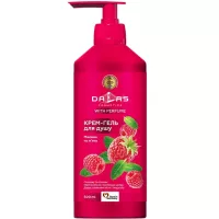 Гель для душу Dalas Cosmetics Малина та м'ята 500 г Фото