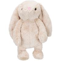 Игрушка для собак Trixie Кролик Bunny з пискавкою 38 см Бежева Фото