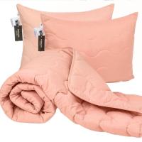 Одеяло MirSon Набор хлопковый Всесезонный №1748 Eco Light Coral Фото