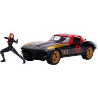 Машина Jada металлическая Марвел Мстители Chevrolet Corvette ( Фото