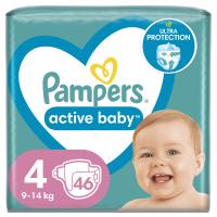 Подгузники Pampers Active Baby Maxi Розмір 4 (9-14 кг) 46 шт Фото