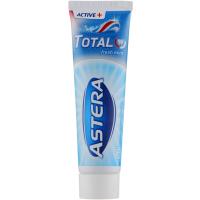 Зубна паста Astera Active+ Total Fresh Mint Комплексний захист 100 мл Фото