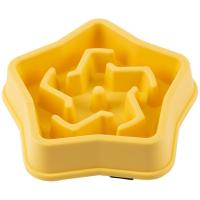 Посуда для собак WahoPet slow feeder миска-лабіринт (жовта) Фото