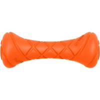 Игрушка для собак Collar PitchDog гантель для апорта 19 см оранжевая Фото