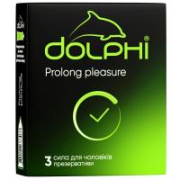Презервативы Dolphi Prolong Pleasure 3 шт. Фото