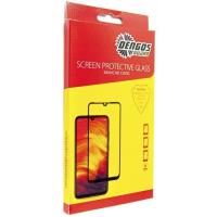 Стекло защитное Dengos Full Glue Oppo A57s black frame Фото