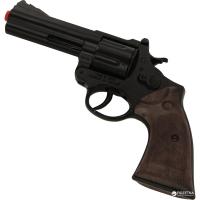 Игрушечное оружие Gonher Револьвер 12-зарядний чорний, в коробці Фото