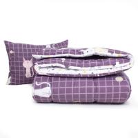 Одеяло MirSon Набор Tencel Зима №3068 Color Fun Line Whales (оде Фото