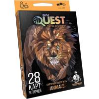 Настольная игра Danko Toys Best Quest. Животные, украинский Фото