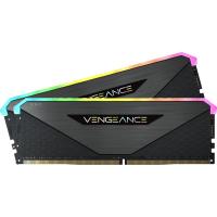 Модуль пам'яті для комп'ютера Corsair DDR5 64GB (2x32GB) 5600 MHz Vengeance RGB Black Фото