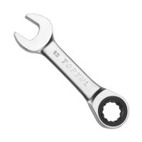 Ключ Toptul рожково-накидной с трещоткой укороченный 19мм Фото