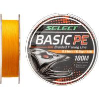 Шнур Select Basic PE 150m Помаранч 0.20mm 28lb/12.7kg Фото