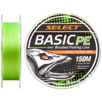 Шнур Select Basic PE 150m Light Green 0.20mm 28lb/12.7kg Фото
